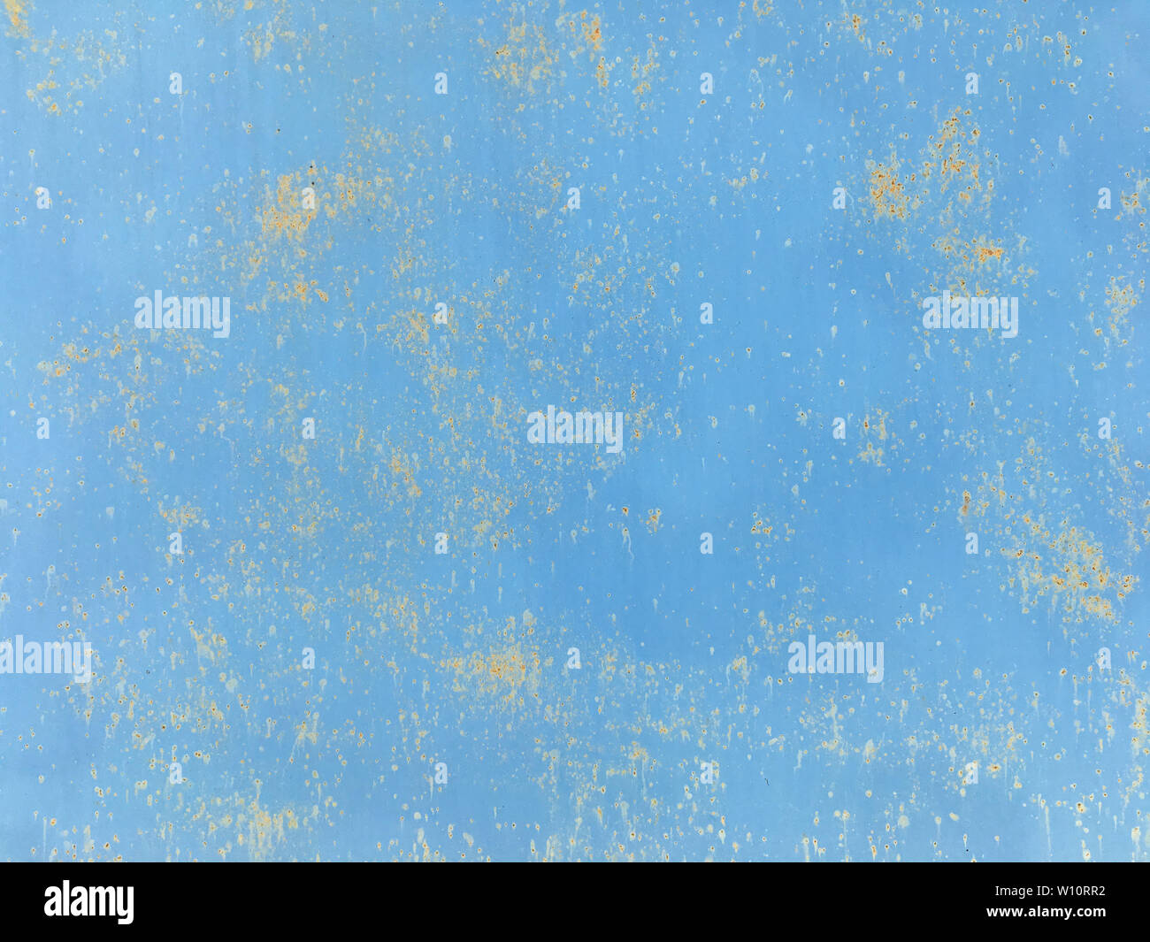 old rusting with peeling paint metal blank designer background Stock ...