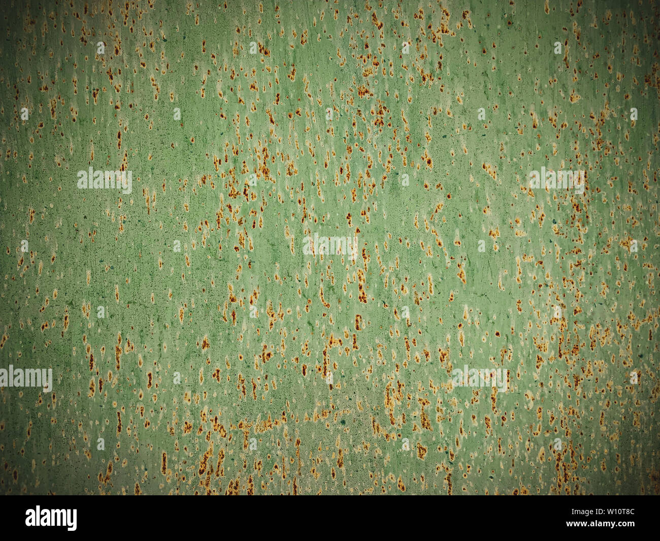 old rusting with peeling paint metal blank designer background Stock ...