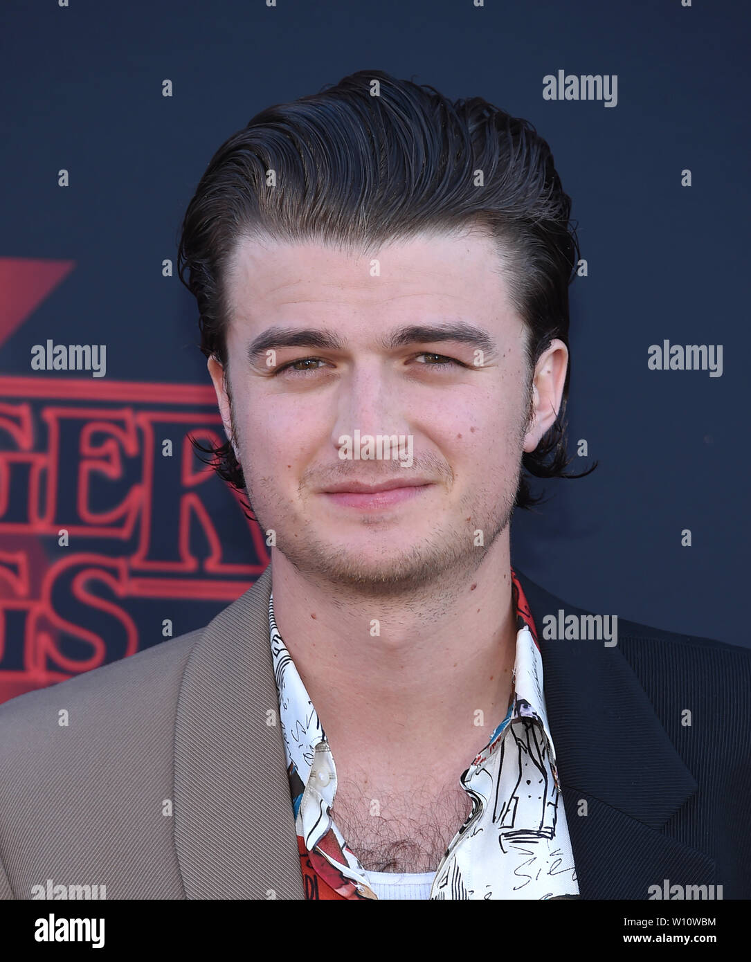 Joe keery stranger things premiere hi-res stock photography and images -  Alamy