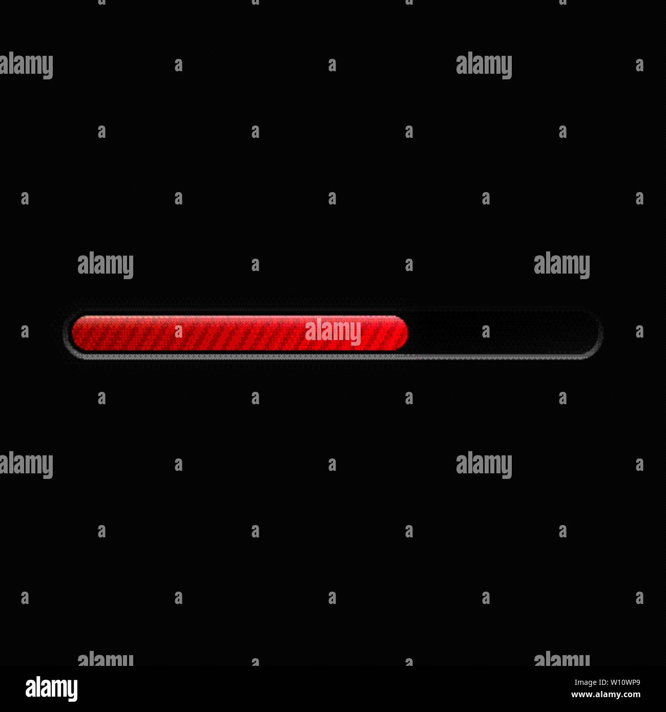 Progress loading bar panel template . Template for your design Stock ...