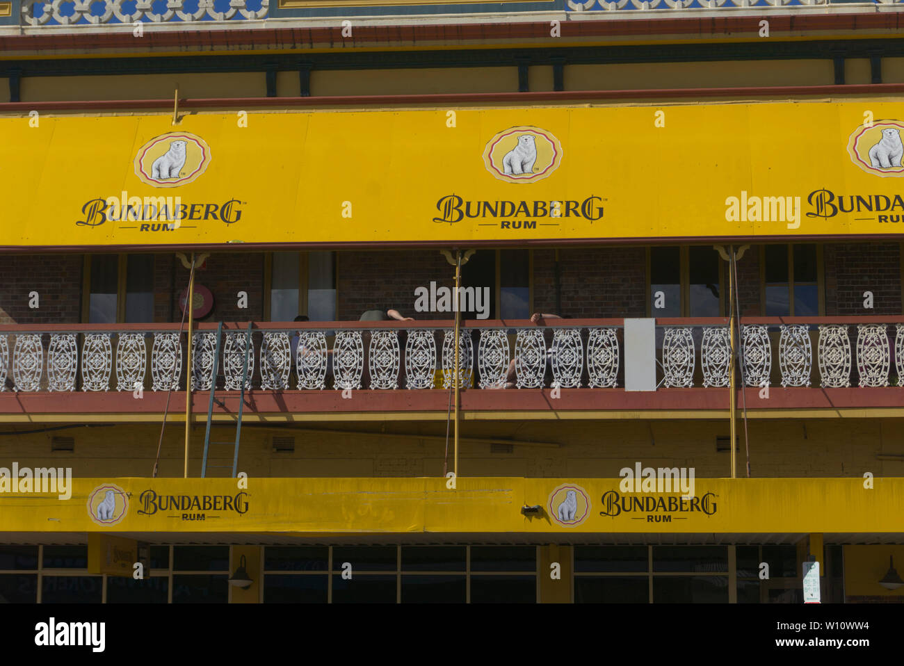 The Grand Hotel on Bourbong Street Bundaberg Queensland Australia Stock Photo