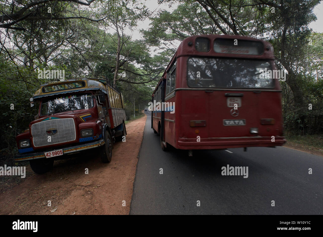 Bus sri lanka transport vehicle hi-res stock photography and images - Alamy