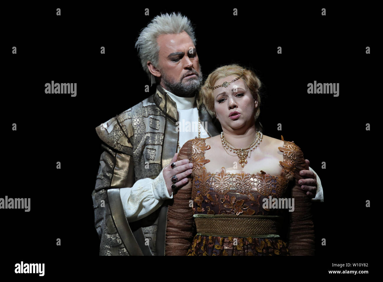 Sydney Australia 29th June 2019 Final Dress Rehearsal Of Donizetti S Anna Bolena Which Premieres At Sydney