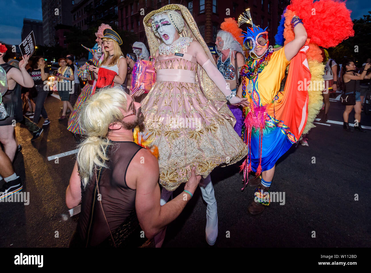 Drag Parade Drag Queens Gay Pride Festival Stock Photos & Drag Queens Gay Pride ...