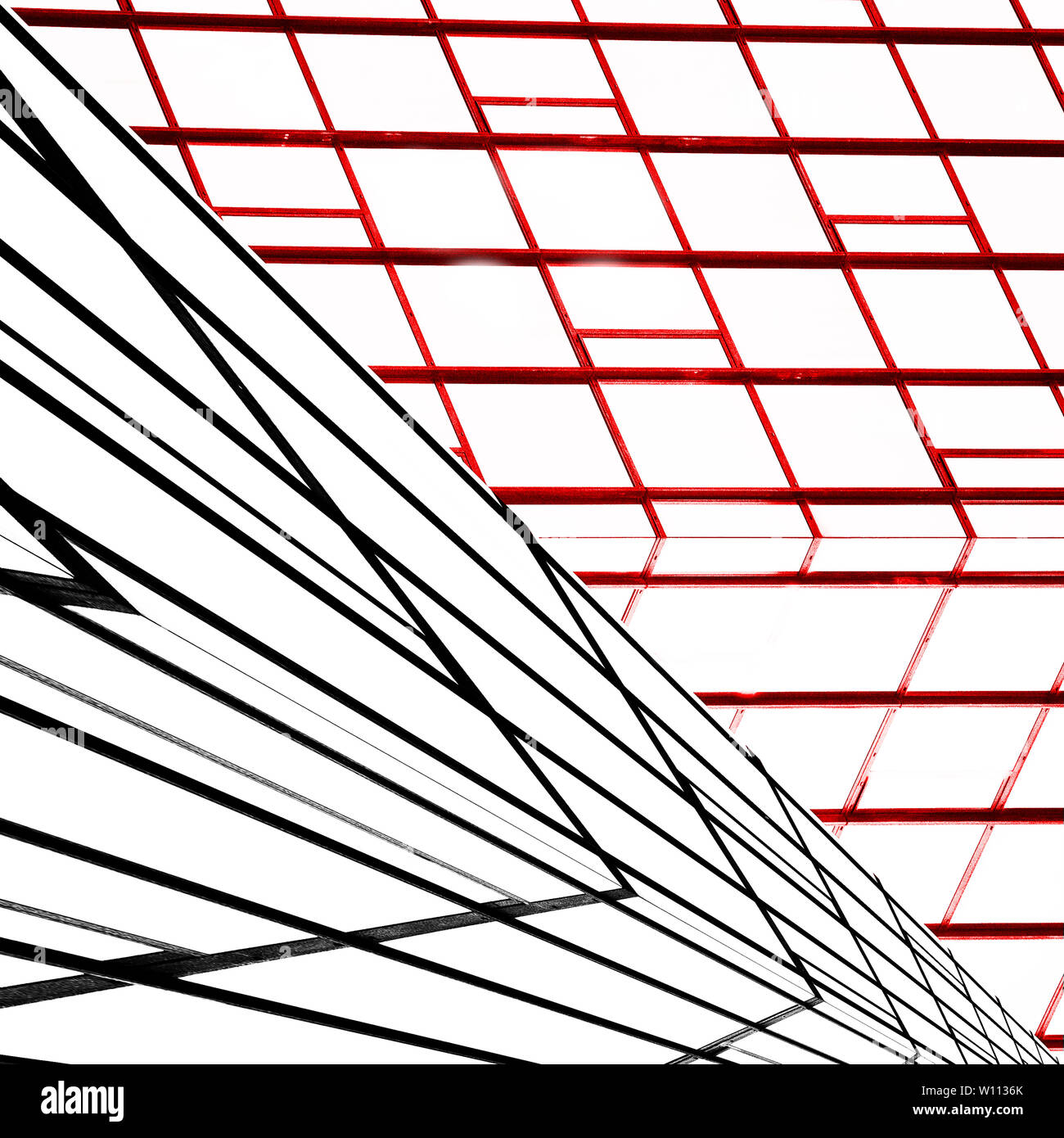 ArchitectureLines and directions, details in space Stock Photo Alamy