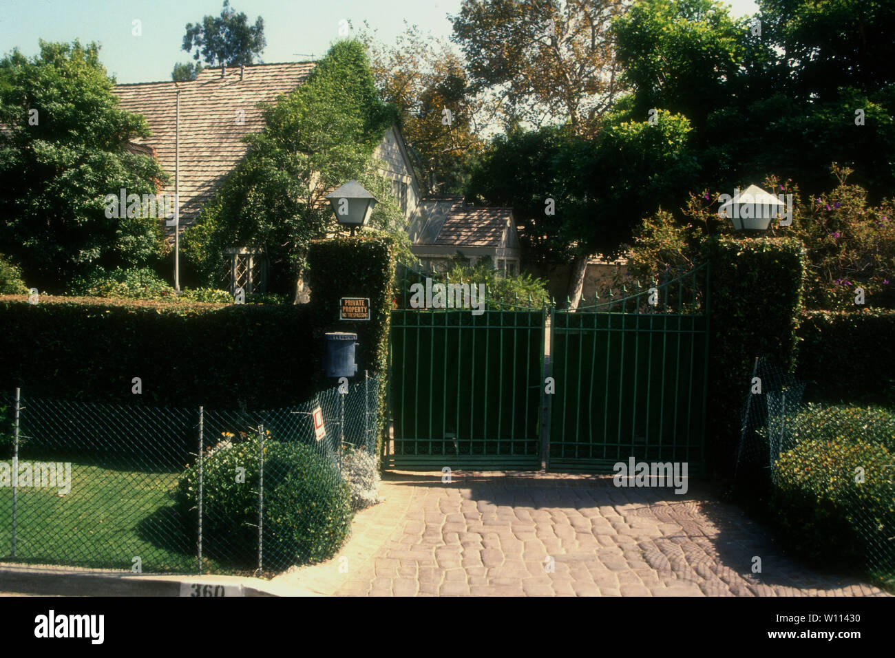 Brentwood, California, USA 1st September 1994 O.J. Simpsons's