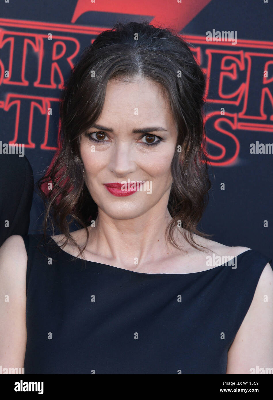 Los Angeles, USA. 28th June, 2019. Winona Ryder 009 attend the premiere ...