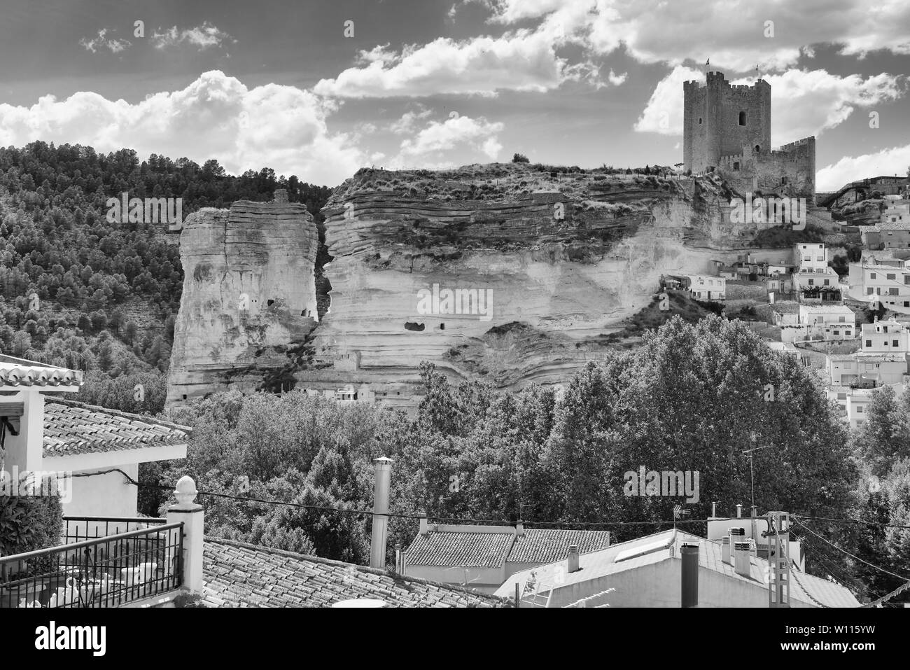 Alcala del Jucar, Castile La Mancha, Spain Stock Photo Alamy