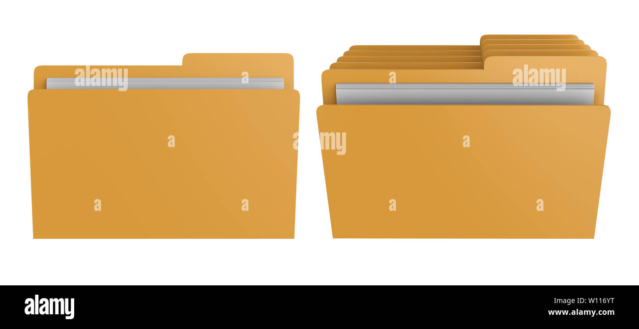 File folder isolated hi-res stock photography and images - Alamy