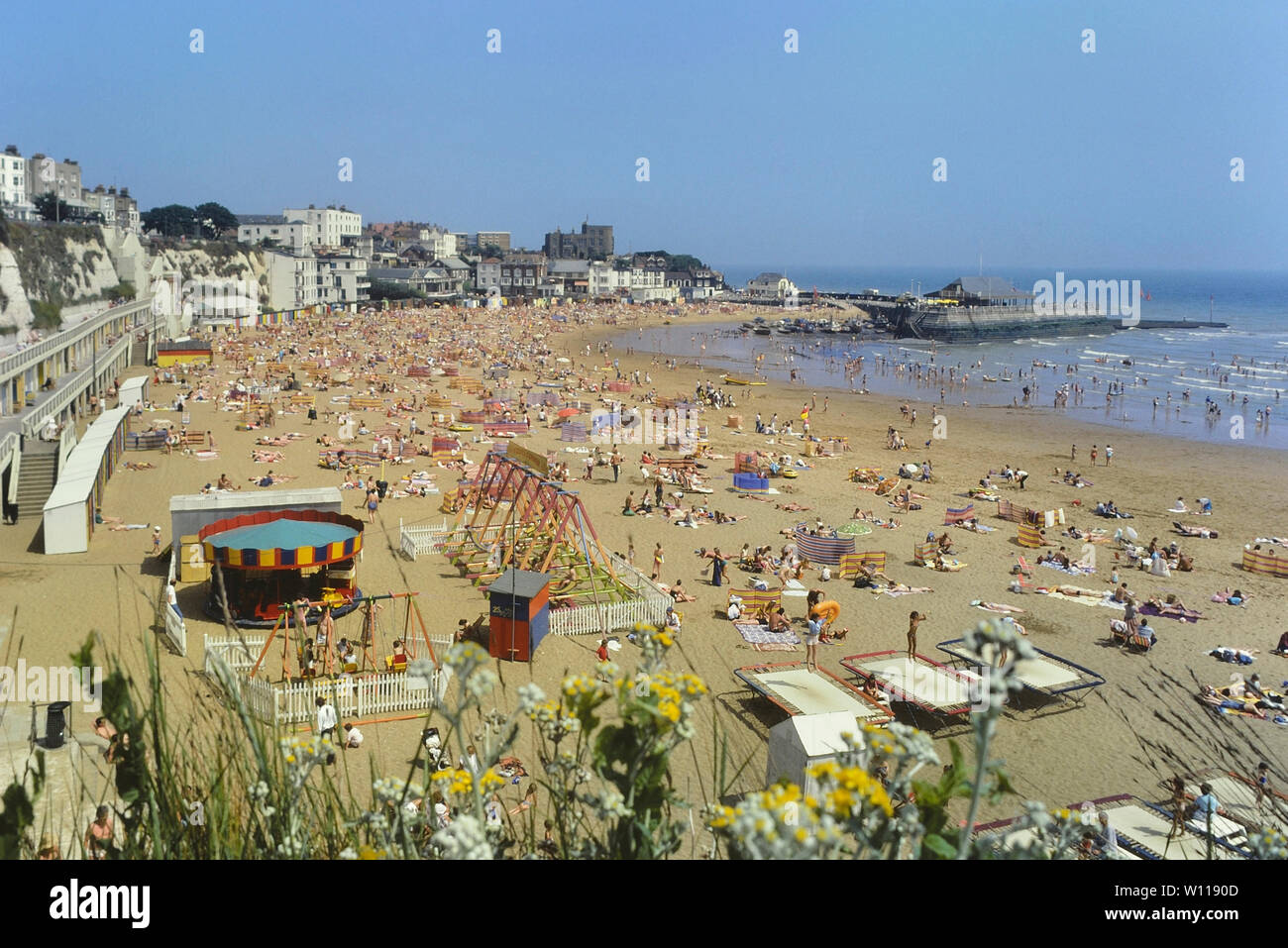 Viking Bay. Broadstairs. Kent. England, UK Stock Photo Alamy