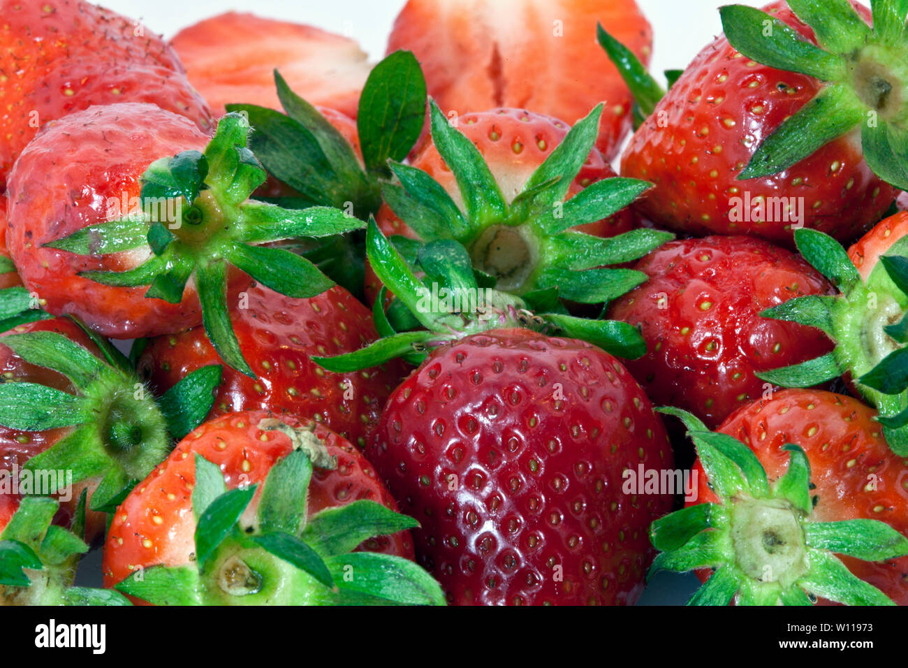 Strawberries and Datouli Stock Photo Alamy