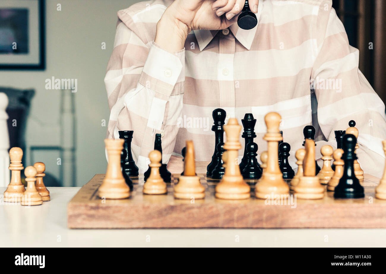 Chess Game in a Street Open Competition. Stock Image - Image of wood,  challenge: 279429957