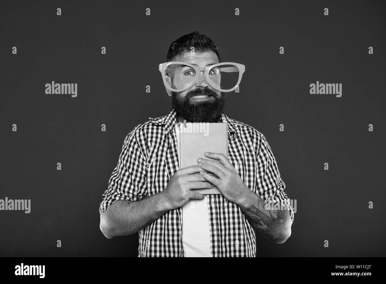 Lesson textbook Black and White Stock Photos & Images - Alamy