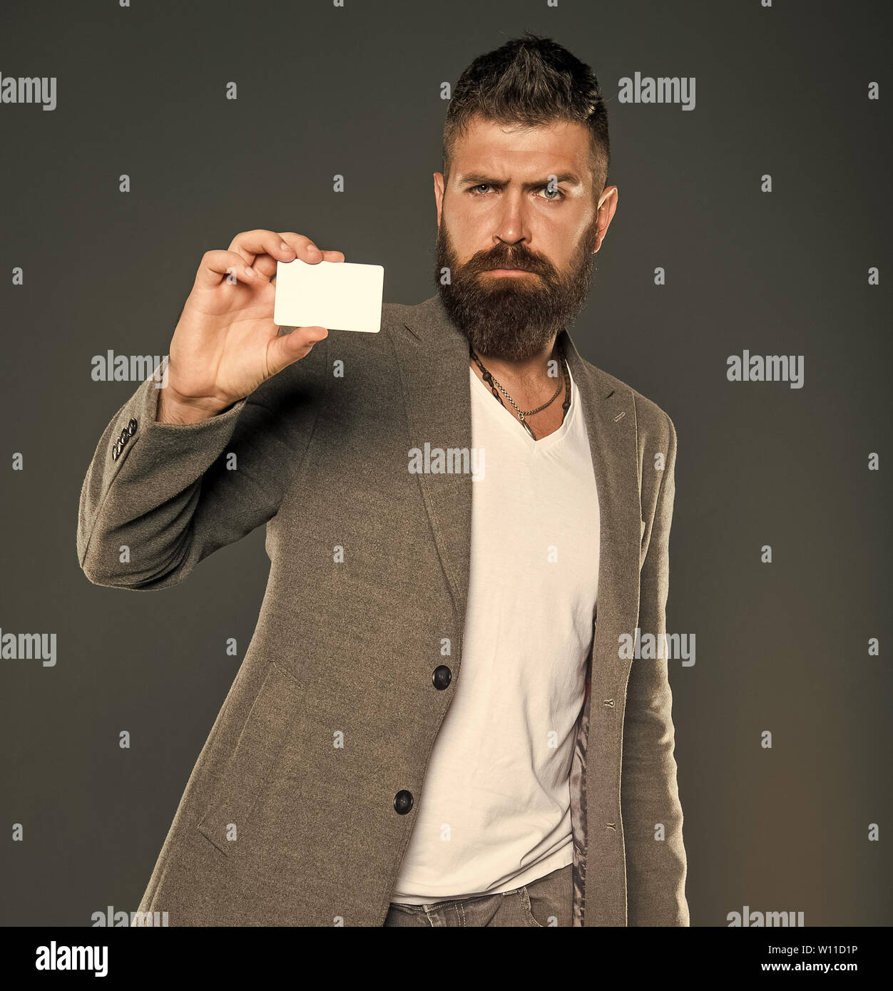 The Hipster Card Blank The Hipster Card Blank