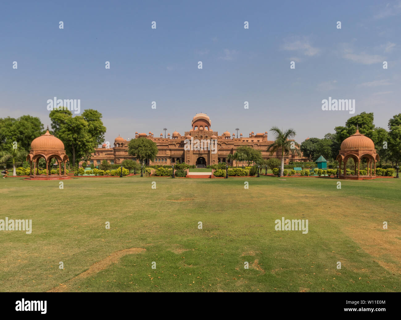 Bikaner, India - Rajasthan is famous for its fortresses and the desertic environment. Here in particular the city of Bikaner Stock Photo
