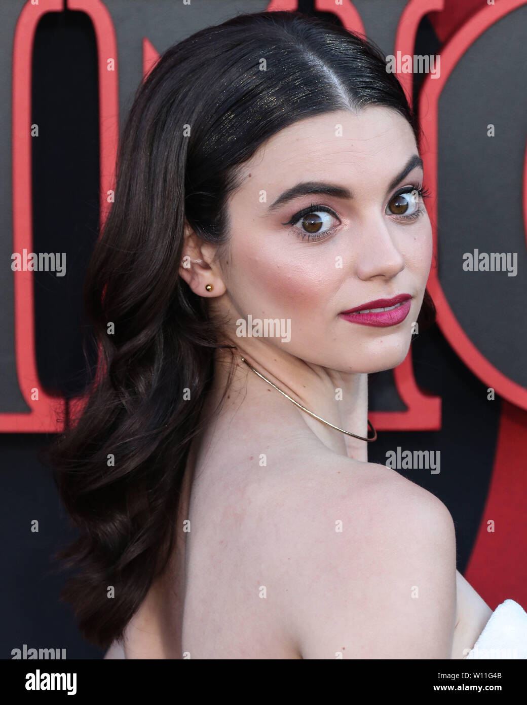 SANTA MONICA, LOS ANGELES, CALIFORNIA, USA - JUNE 28: Actress Francesca