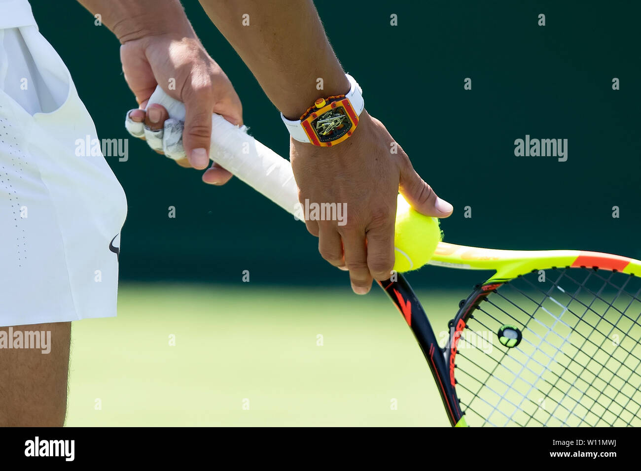 Richard mille watch rafael nadal hi-res stock photography and images