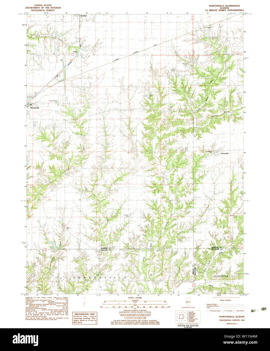 Map of nortonville hires stock photography and images Alamy