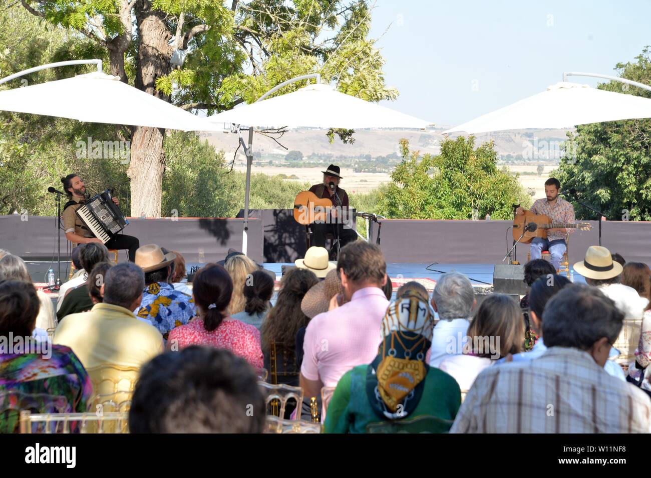 Rabat. 29th June, 2019. Artists perform during the 2019 Mawazine Festival in Rabat, Morocco, June 28, 2019. Credit: Xinhua/Alamy Live News Stock Photo