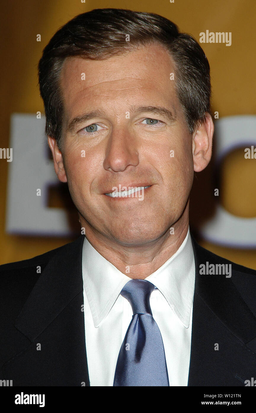 Notizie notturne della NBC con il logo di Brian Williams