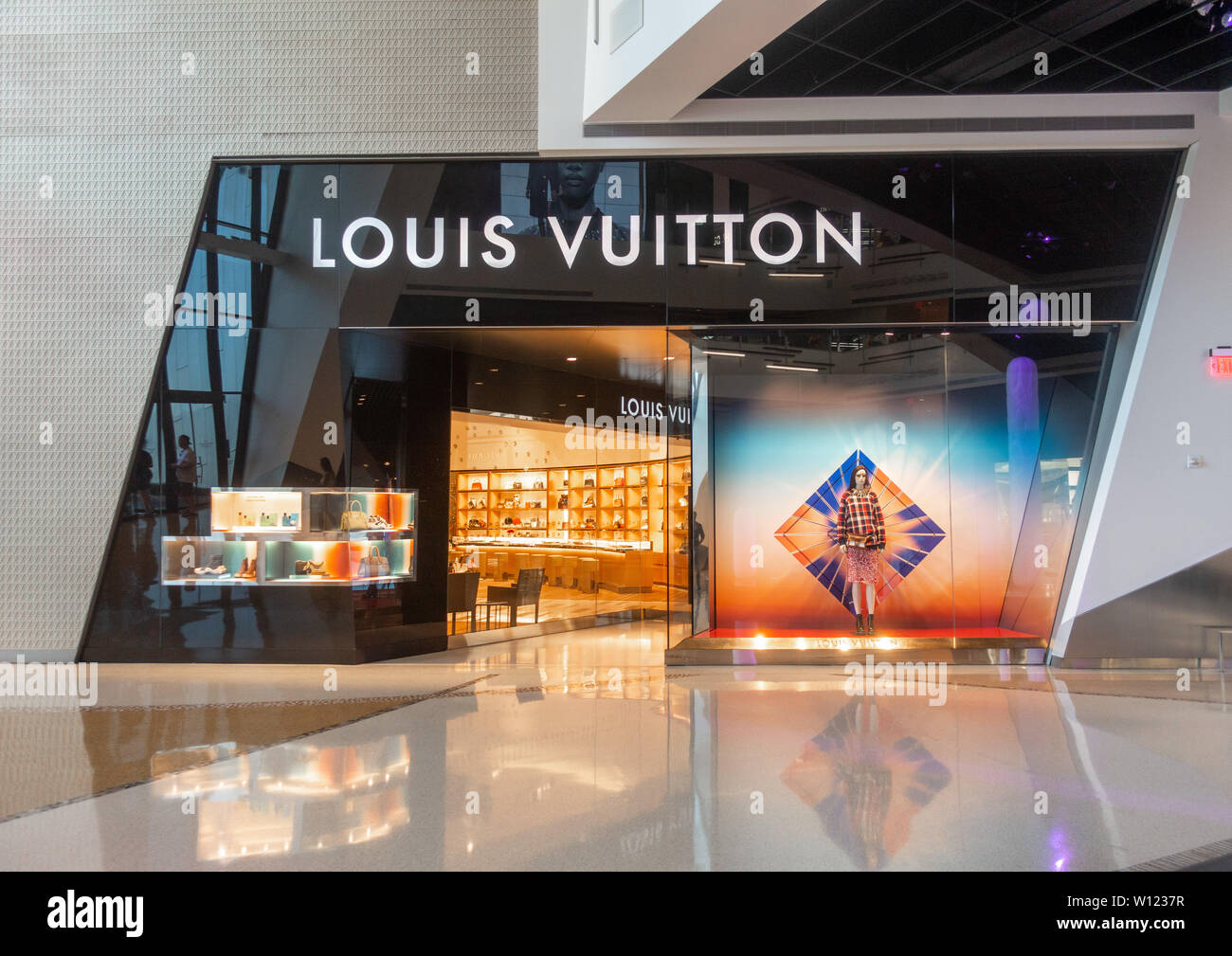Louis Vuitton outlet at the Crystals at City Center Las Vegas Strip Nevada  USA Stock Photo - Alamy