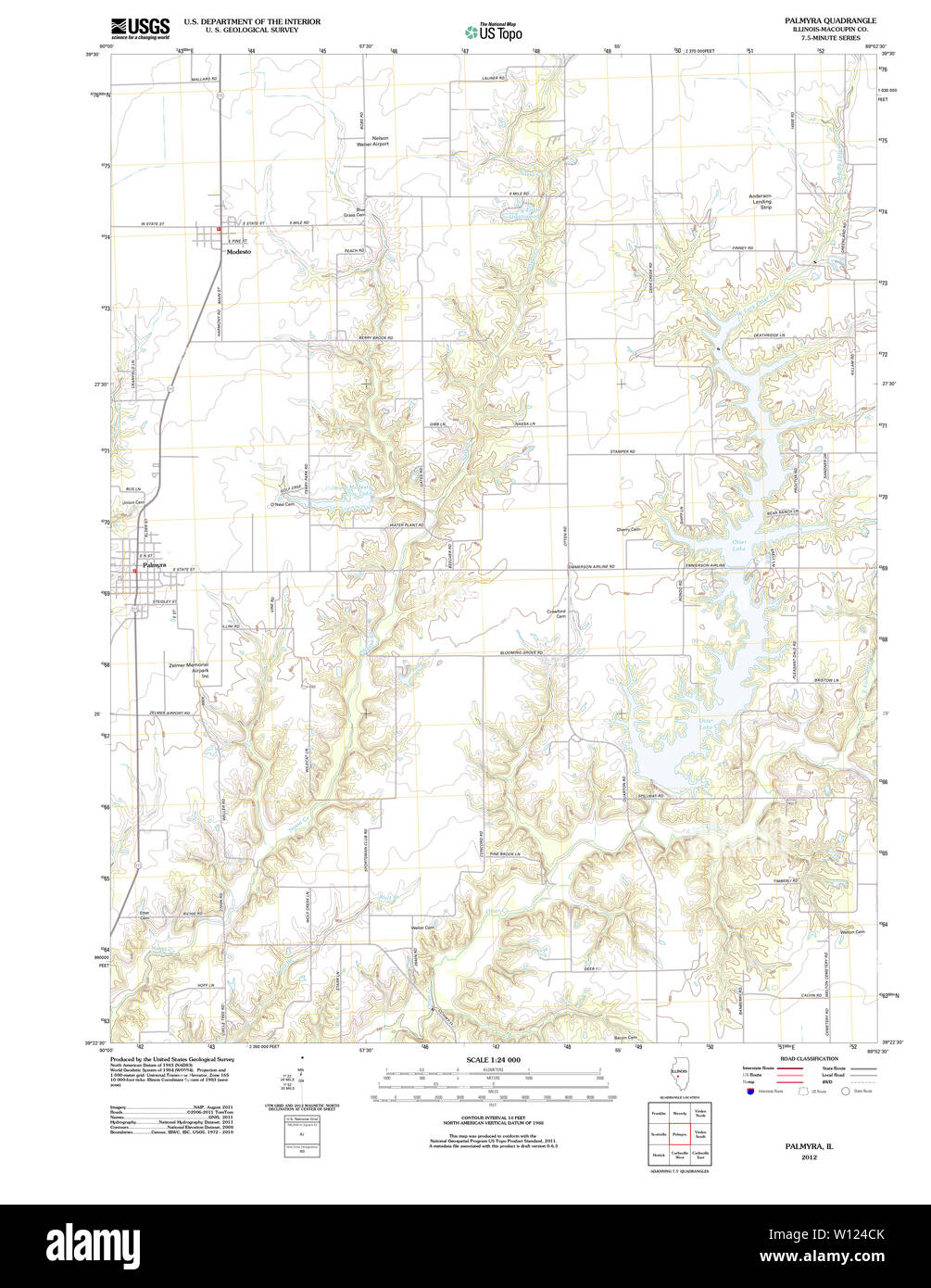 Map of palmyra hires stock photography and images Alamy