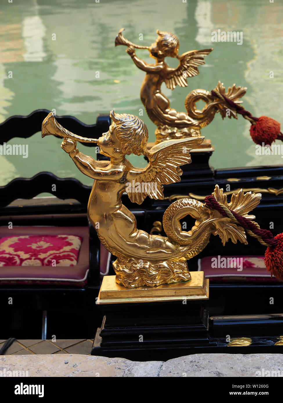 Venice Gondola Glass Ornament Sets
