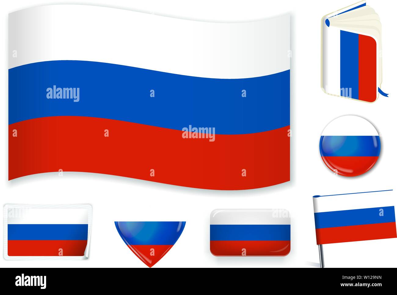 Premium Vector  Russia flag with freedom concept russia flag