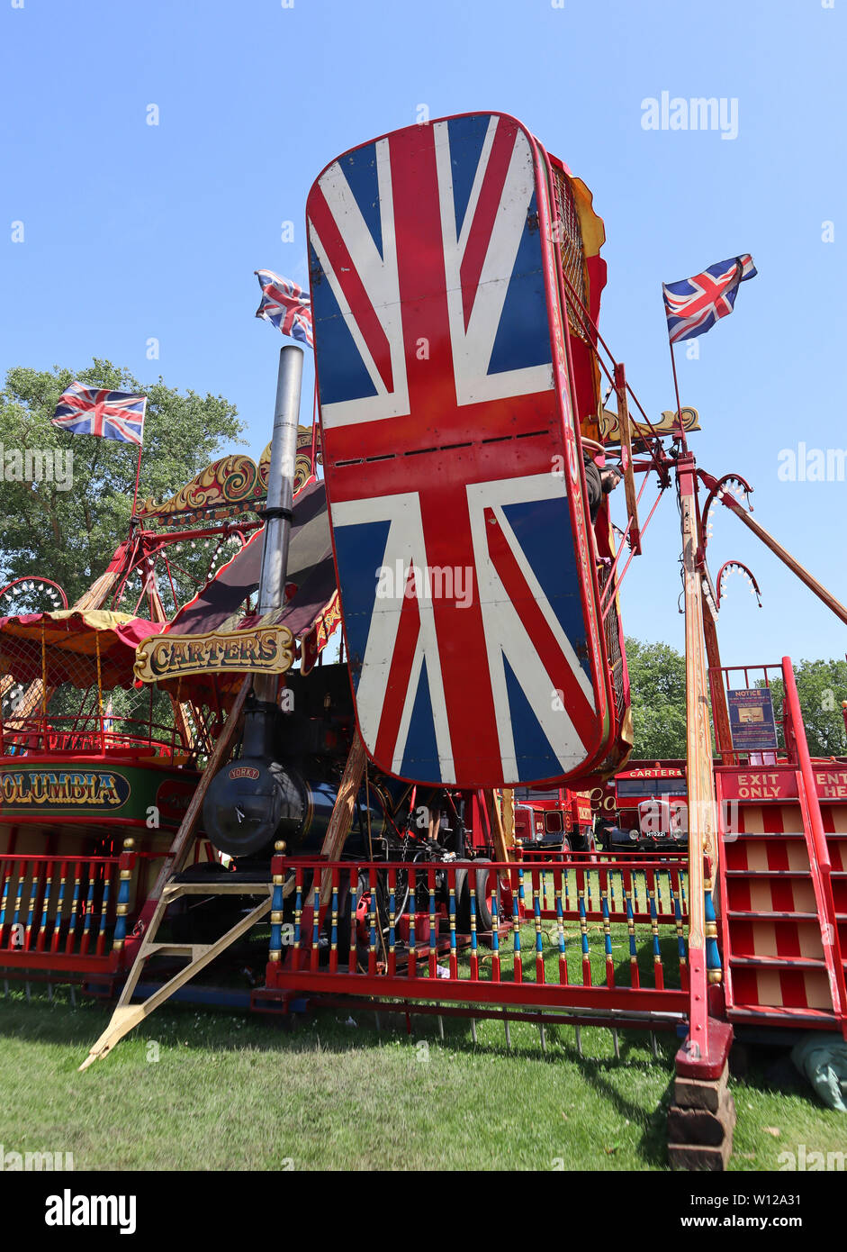 Excelsior Steam Yachts, Carters Steam Fair, Peckham Rye Common, London ...
