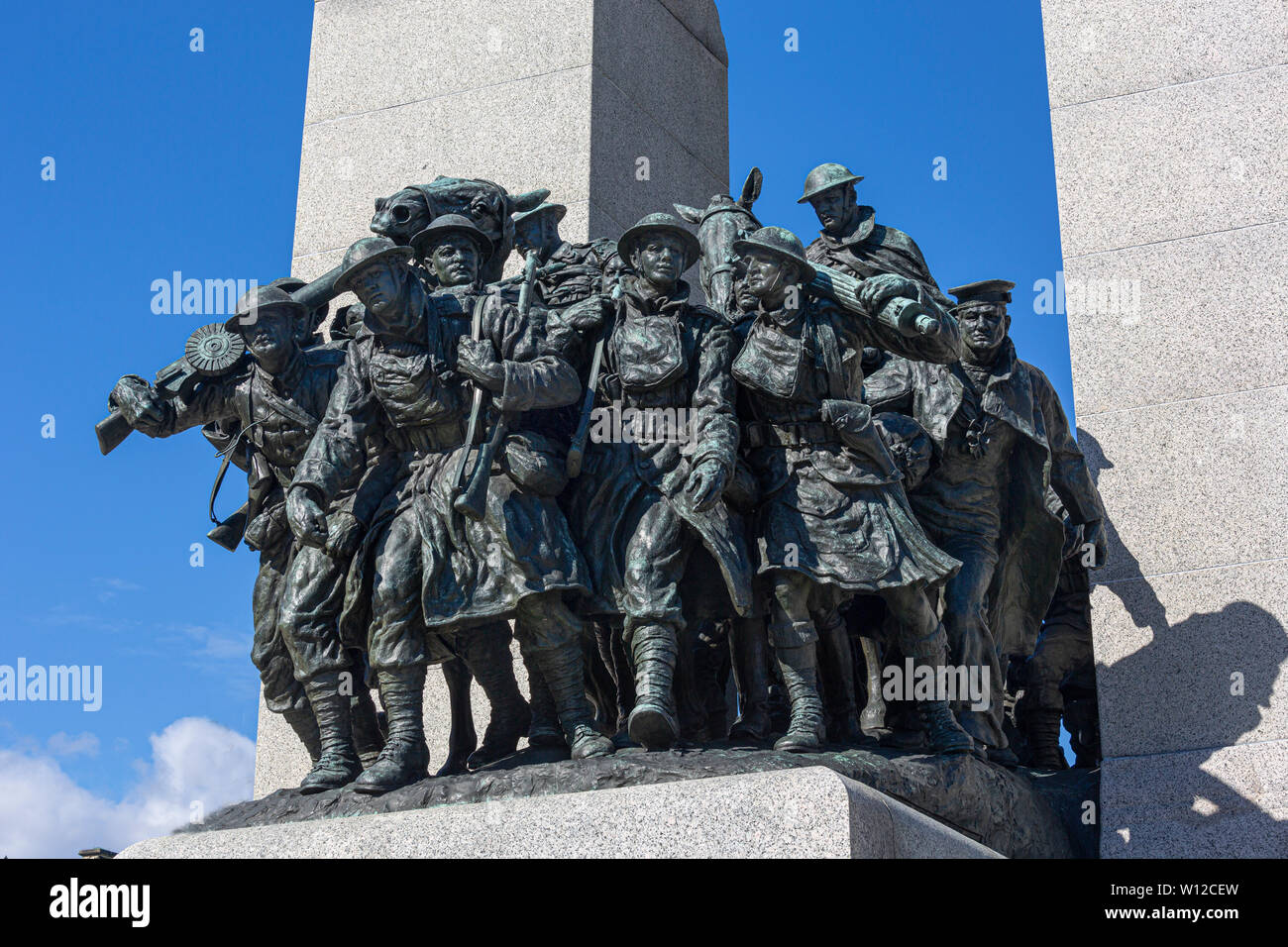 National War Memorial, Ottawa, Canada Stock Photo