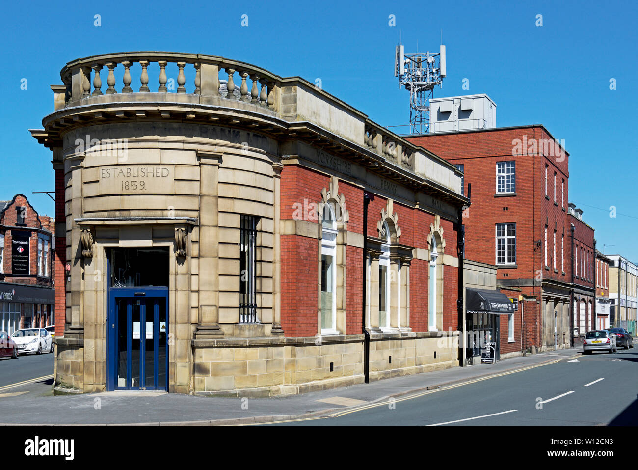 Building, once the Yorkshire Penny Bank, in Goole, East Yorkshire, England UK Stock Photo Alamy