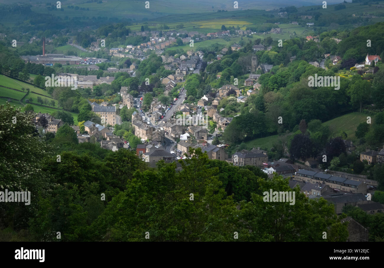 Holme Valley Yorkshire Stock Photo Alamy