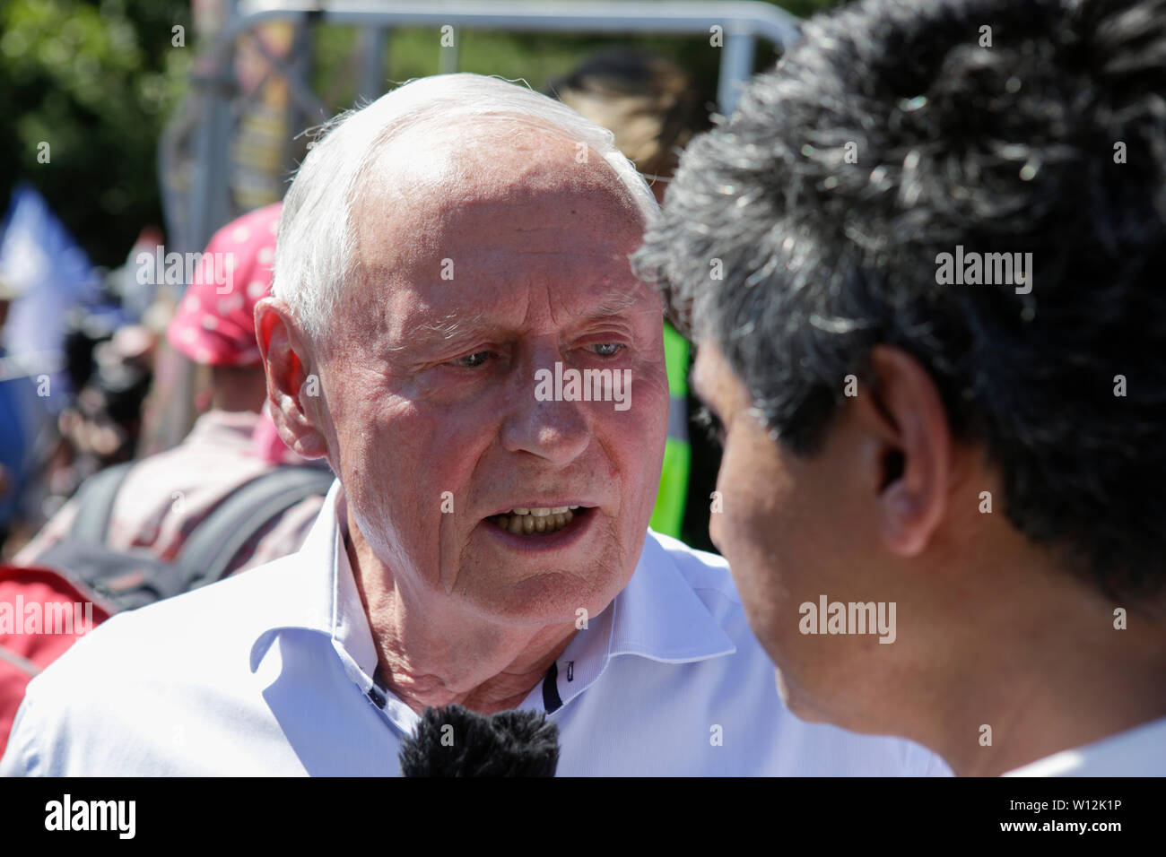 Politician Oskar Lafontaine Stock Photos Politician Oskar