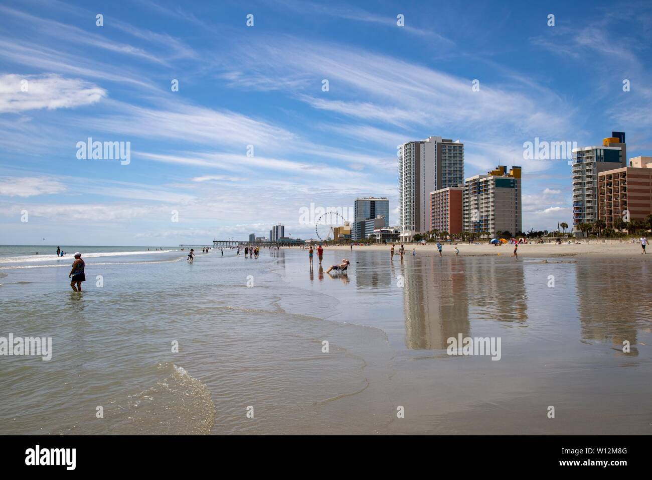 Ocean Blue Hotel Myrtle Beach High Resolution Stock Photography And Images Alamy