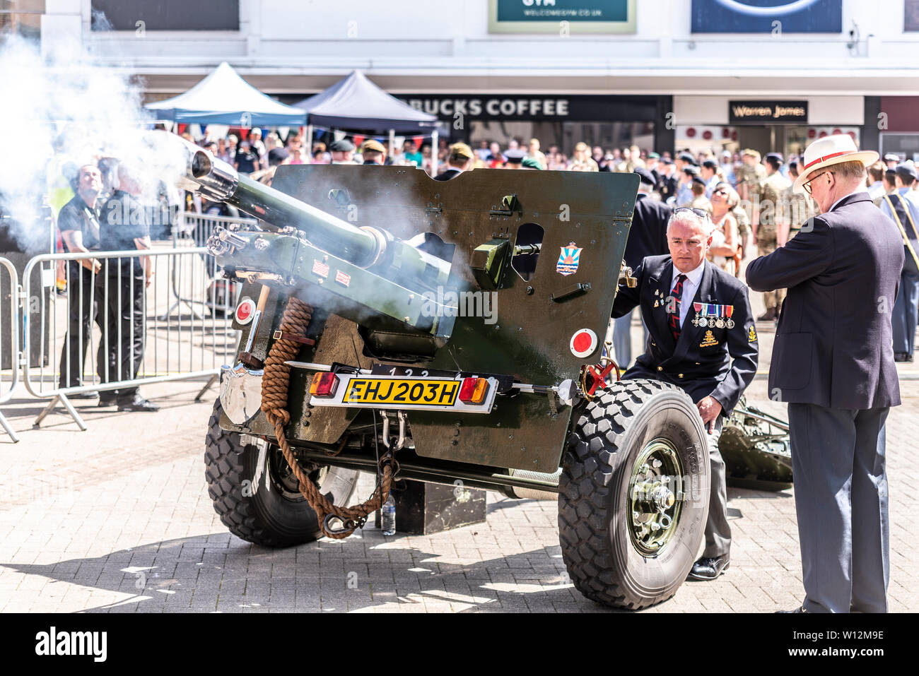 Armed Forces Day AFD commemorative military remembrance event in High