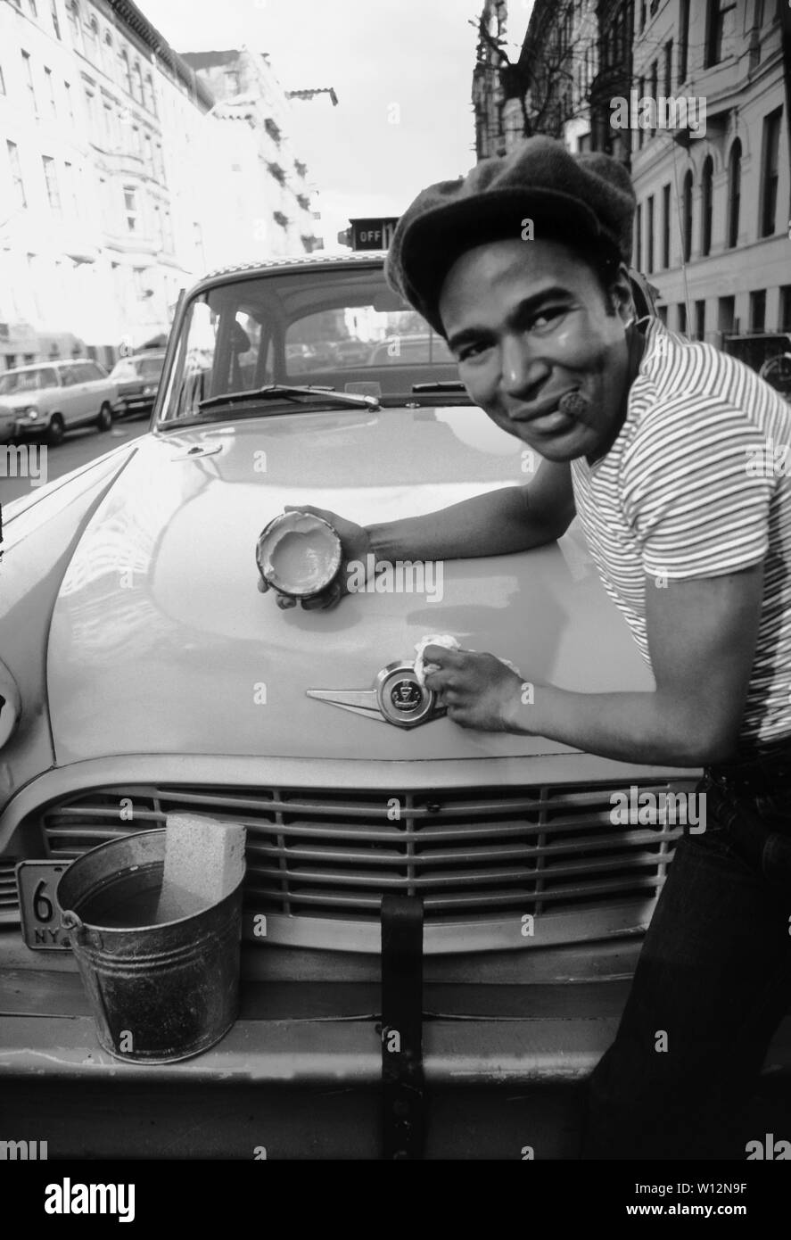 AWP145 Taxi Driver Stock Photo