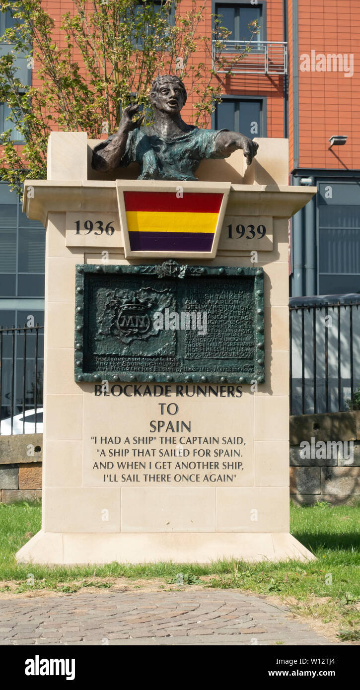 The memorial by Ferank Casey to the 29 British vessels and seamen lost