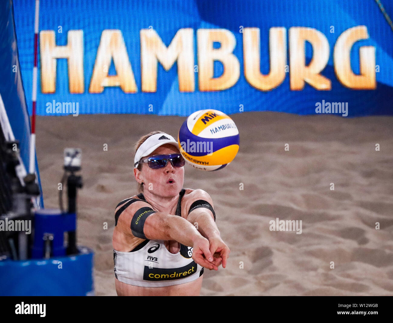 Hamburg, Germany. 29th June, 2019. Beach Volleyball, World Championship