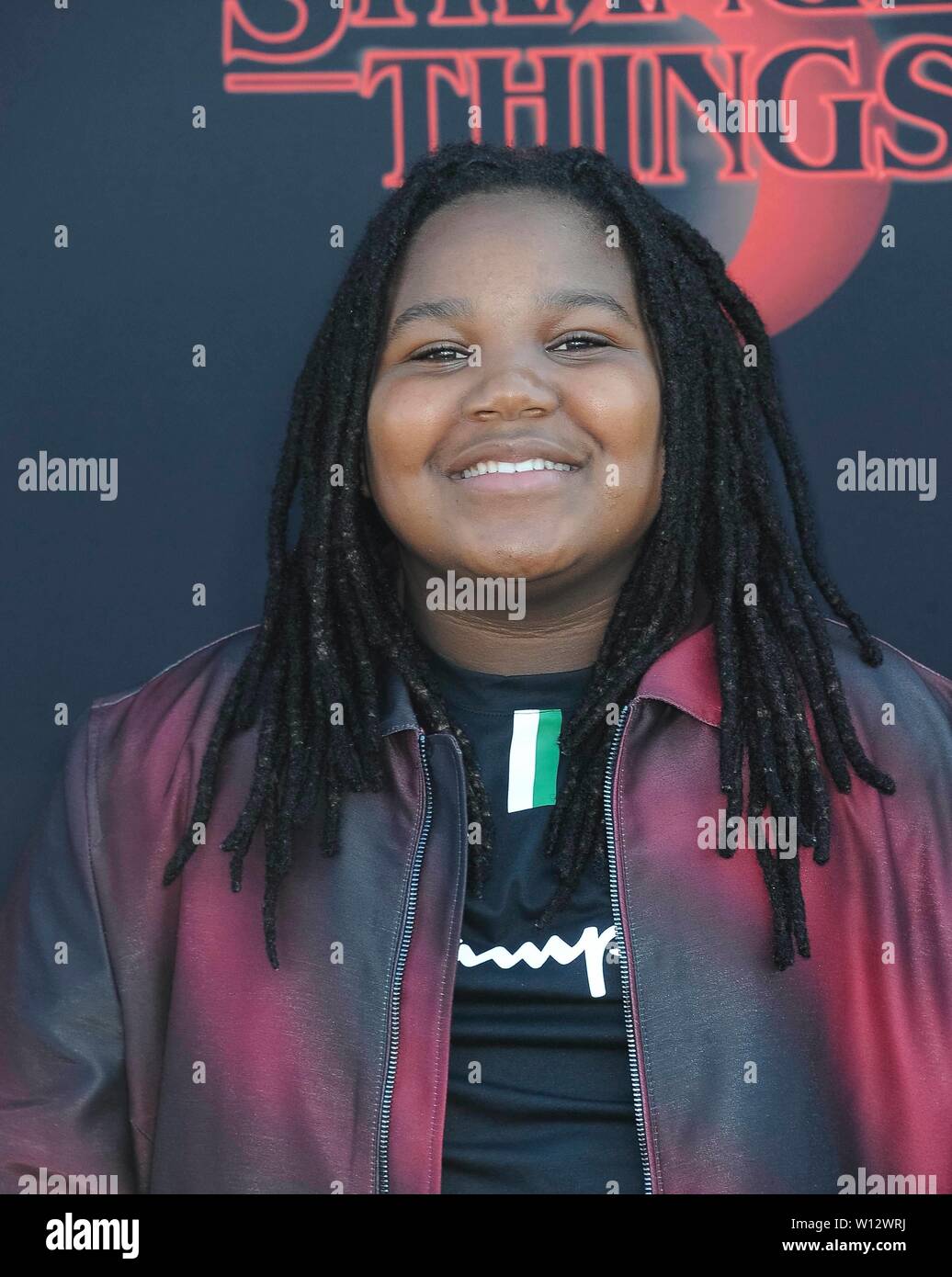 Terrence Little Gardenhigh attends the 'Stranger Things' Season 3 World