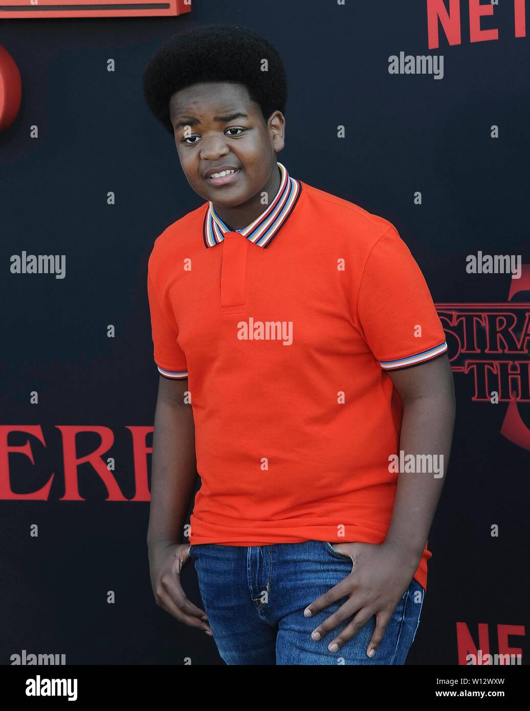 Keith L. Williams attends the 'Stranger Things' Season 3 World Premiere