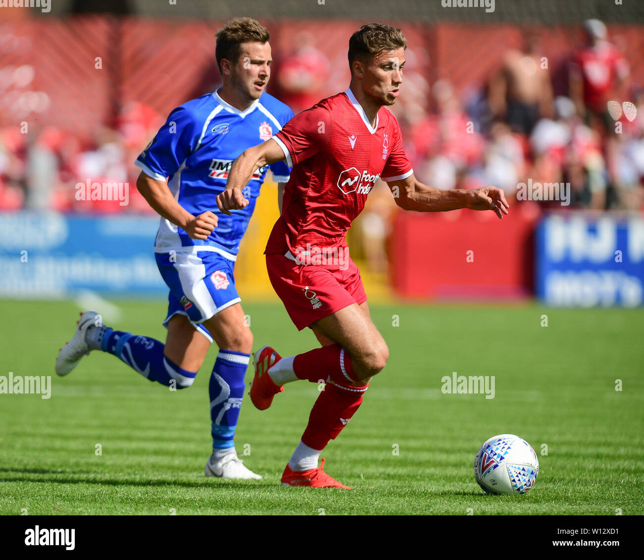 Matthew Cash of Nottingham Forest during the Pre-season Friendly ...