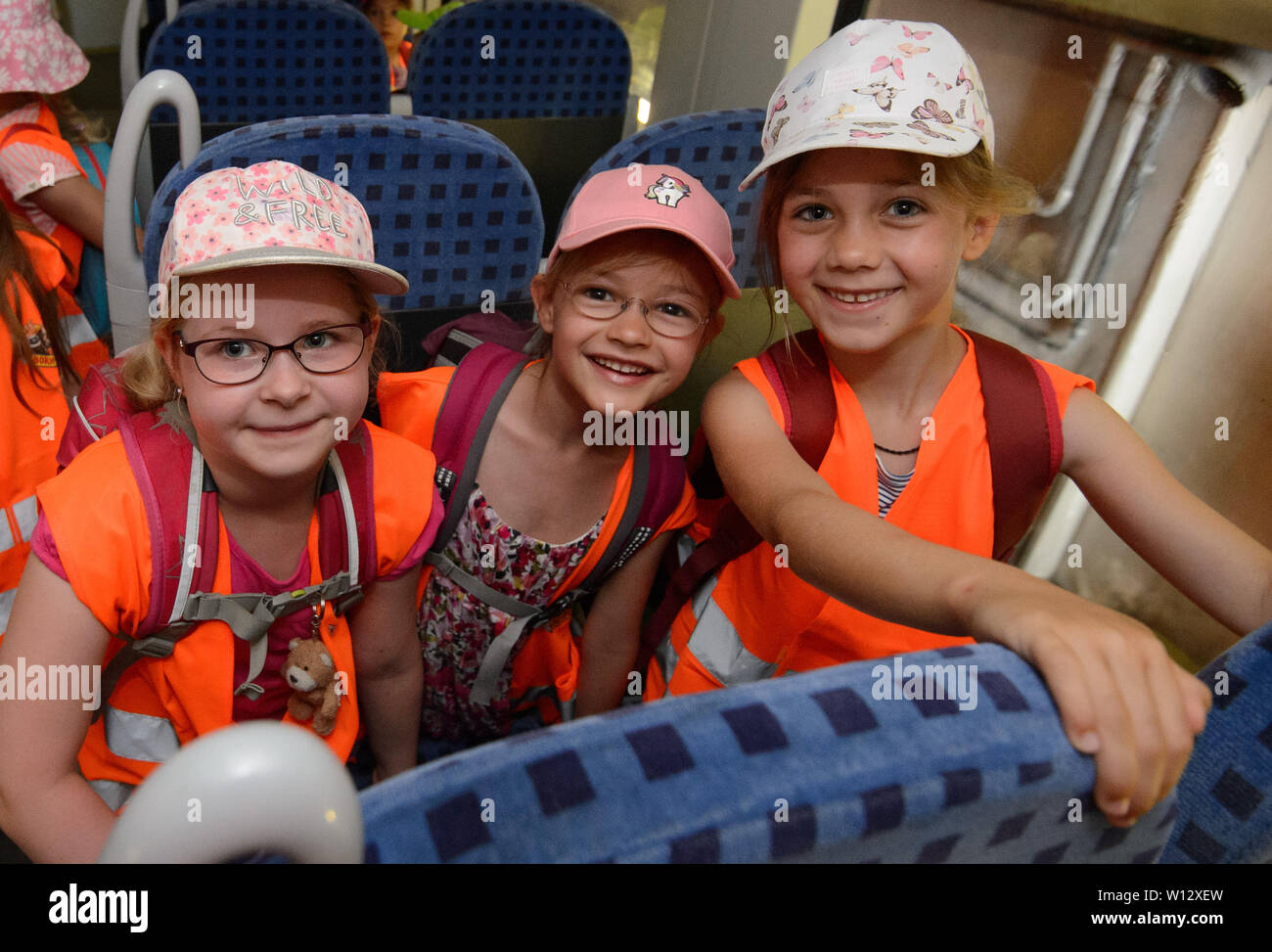 Nuremberg, Germany. 26th June, 2019. The Nuremberg firstgraders