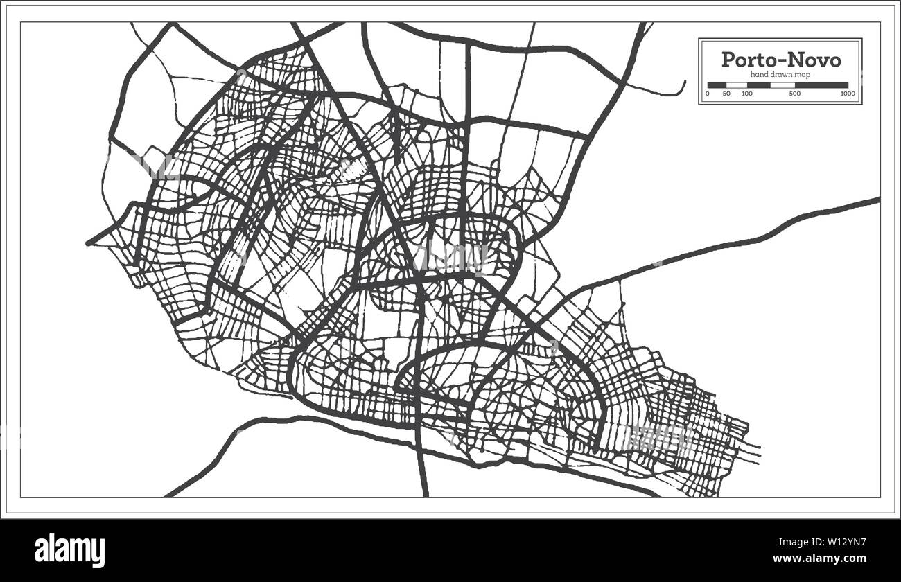 Portugal Map Administrative Divisions and Roads Stock Vector - Illustration  of background, porto: 145582001