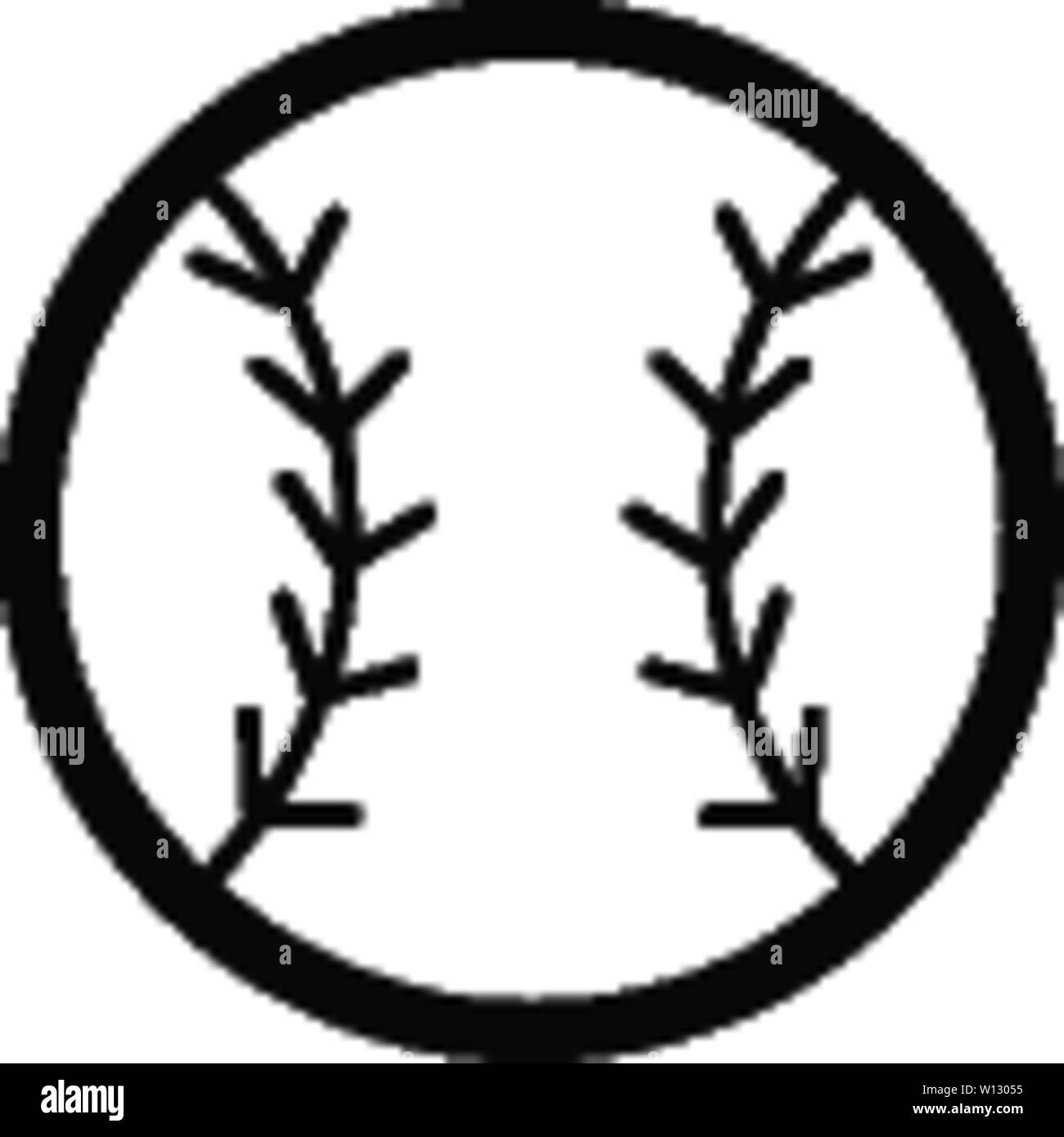 Baseball icon in single color. Sport champion competition team Stock ...