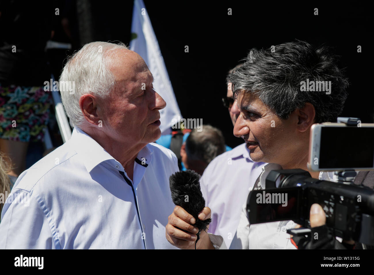 Politician Oskar Lafontaine Stock Photos Politician Oskar