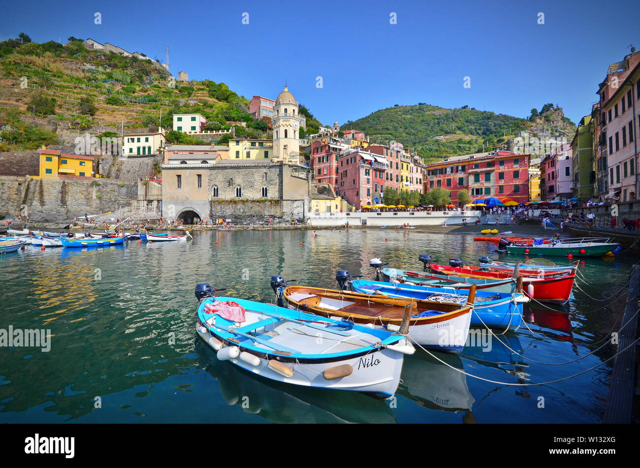 Five fishing village, Italy Stock Photo Alamy