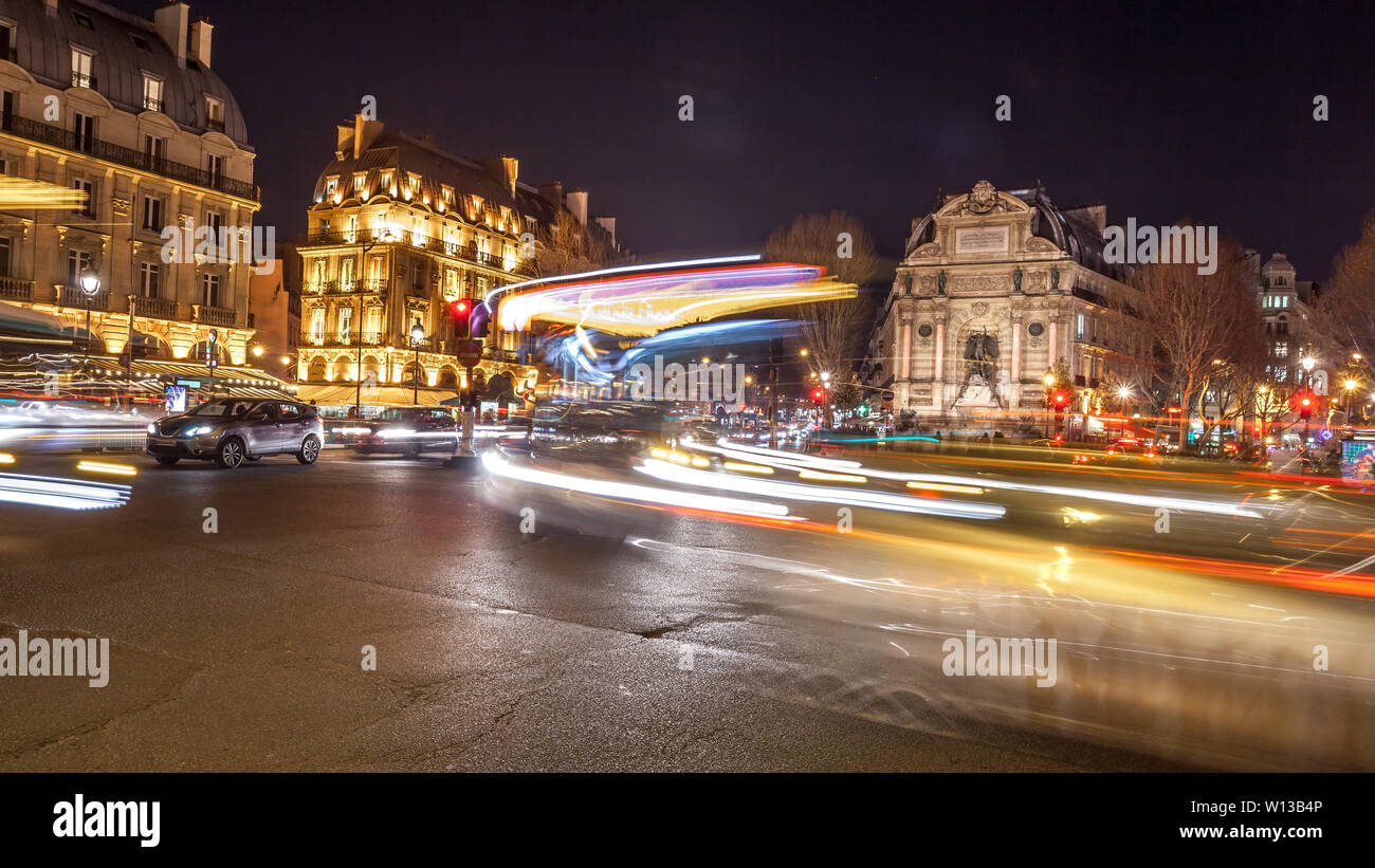 Beautiful Streets Of Paris At Night France Travel Stock Photo Alamy Beautiful Streets Of Paris At Night France Travel Stock Photo Alamy