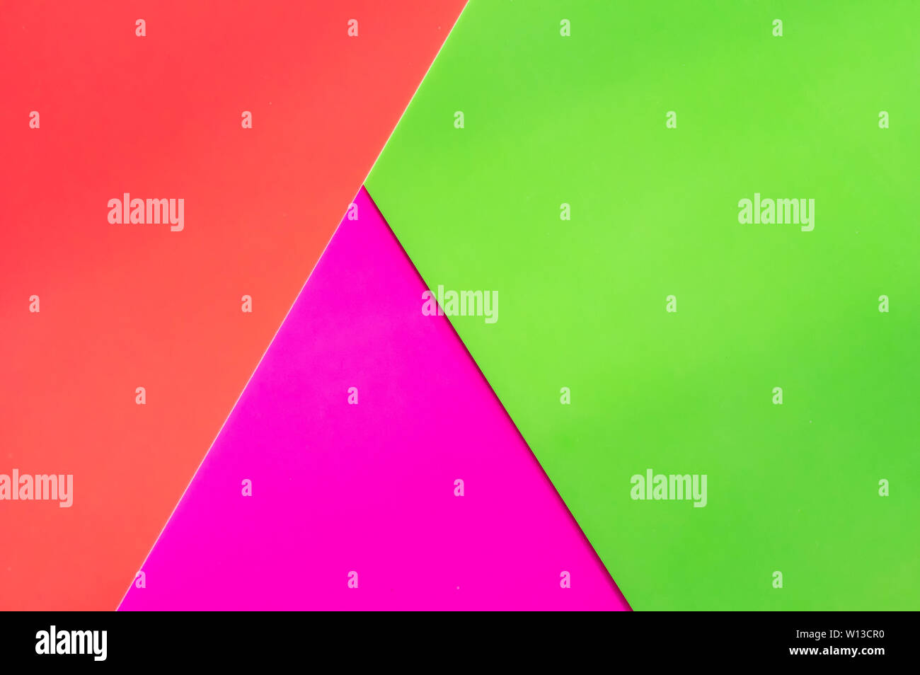 Abstract geometric background. Multicolored paper. Creative design Stock Photo