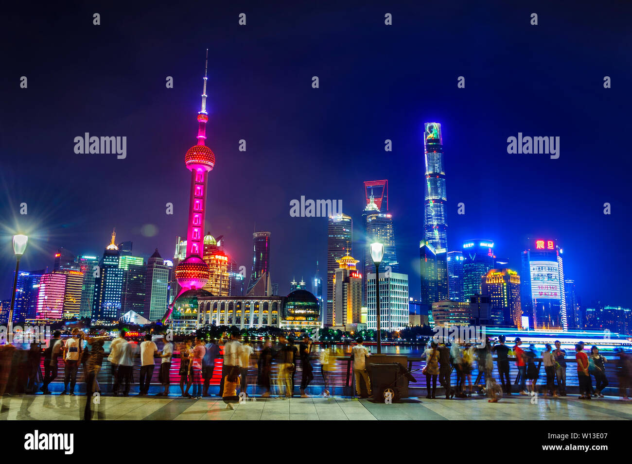 shanghai bund Stock Photo