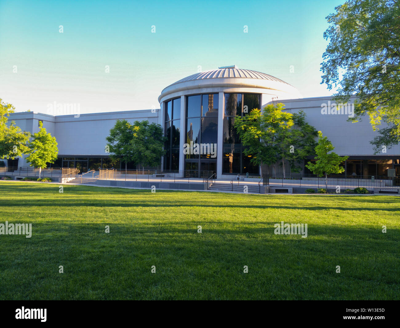 Salt Lake City is the center of Mormonism in the world. There are many